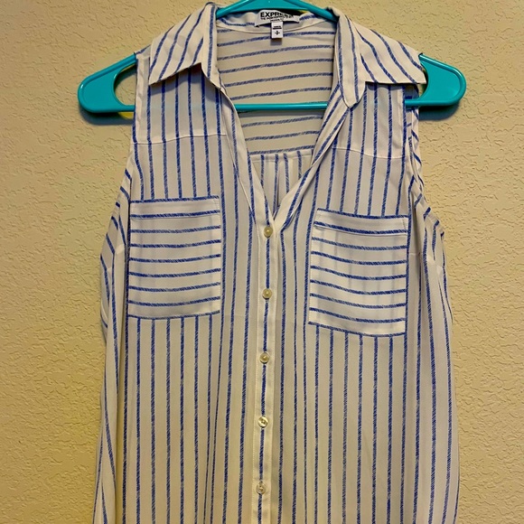Express sleeveless portofino shirt - Picture 1 of 3